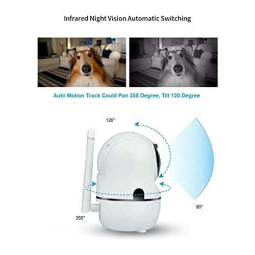 WIFI Smart Security Camera Wireless Infrared Nanny Camera Suitable for Night Use