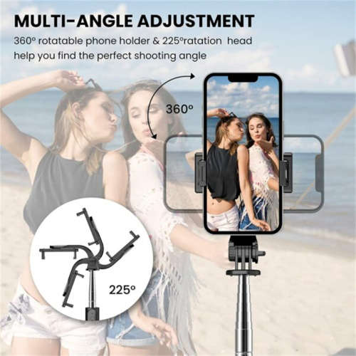 Tripod Expandable And Portable Selfie Stick With Wireless Remote Control