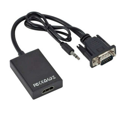 1080P HD VGA to HDMI Audio Adapter Cable