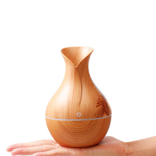 Wood Air Cool Mist Smart LED Diffuser Humidifier