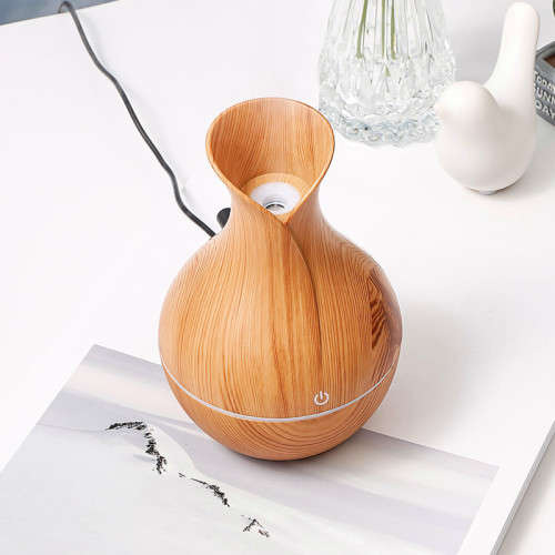 Wood Air Cool Mist Smart LED Diffuser Humidifier