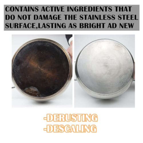 Cookware Cleaning Cream Kitchenware Cookware Strong Cleaner Stainless Steel Multi-purpose Cleaner