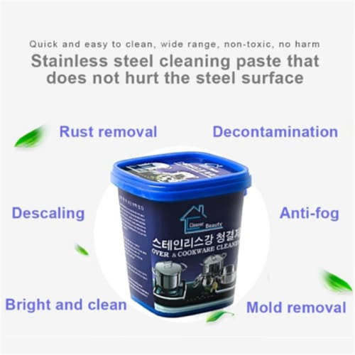 Cookware Cleaning Cream Kitchenware Cookware Strong Cleaner Stainless Steel Multi-purpose Cleaner