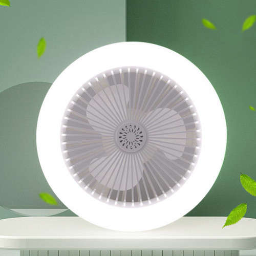 360 Degree Rotating Fan Ceiling Lamp Silent Bedroom Dormitory Fan