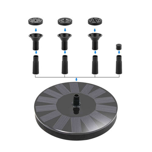 Floating Solar Fountain Solar Fountain Pump Garden, Fish Tank, Solar Powered Bird Bath Water Fountai