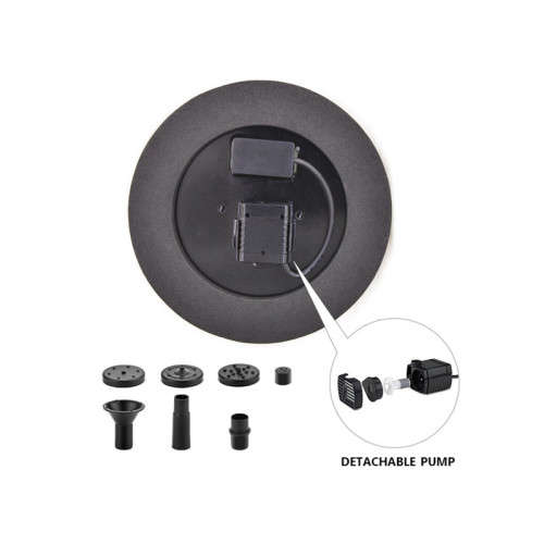 Floating Solar Fountain Solar Fountain Pump Garden, Fish Tank, Solar Powered Bird Bath Water Fountai