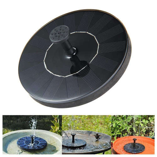 Floating Solar Fountain Solar Fountain Pump Garden, Fish Tank, Solar Powered Bird Bath Water Fountai
