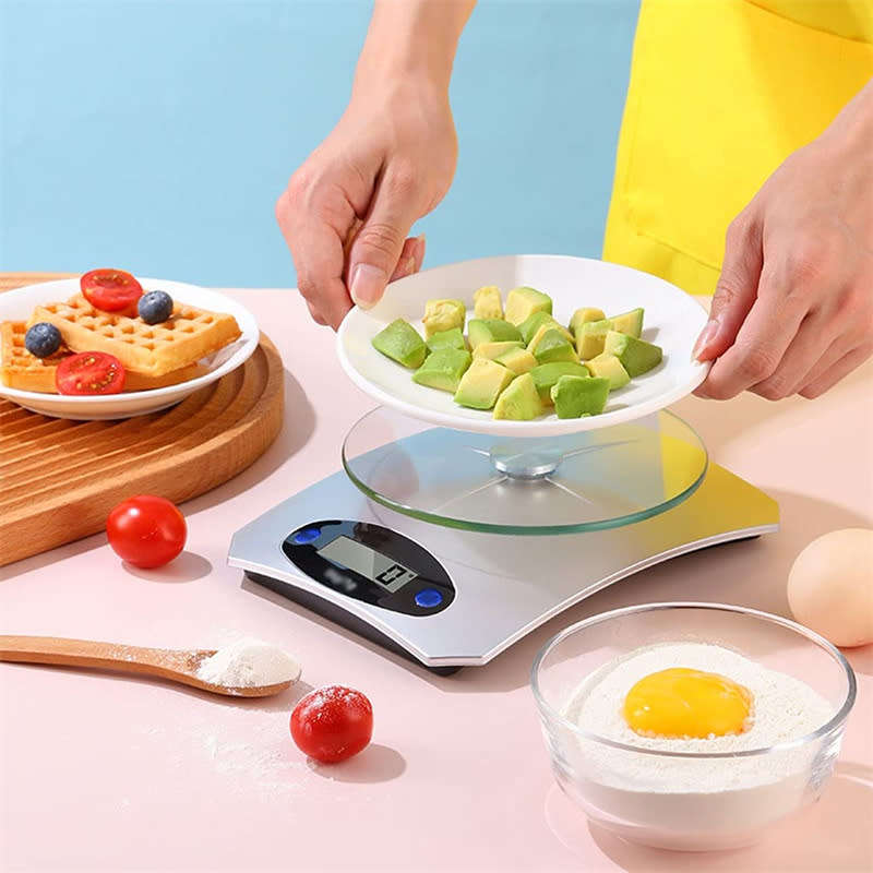 Mini Kitchen Scale Glass Baking Kitchen Scale Food Electronic Scale Baking Home Kitchen