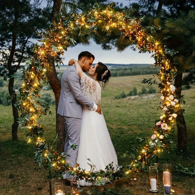 LED Light Waterproof Copper Wire Fairy Light Balcony Garden Decoration 10M Outdoor Solar