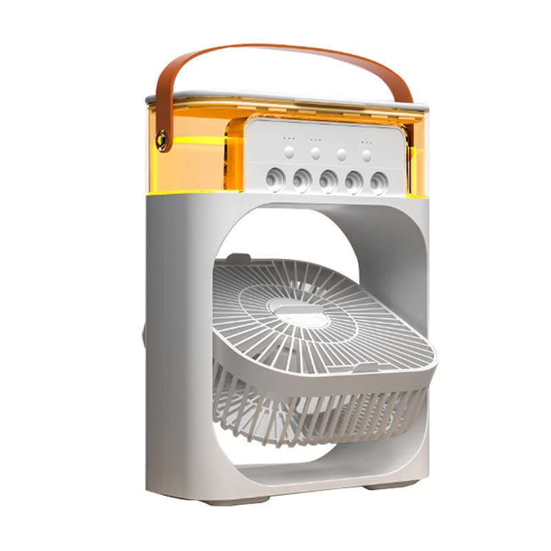 Portable Air Cooler Spray Fan Desktop Mini Air Conditioner Humidifier