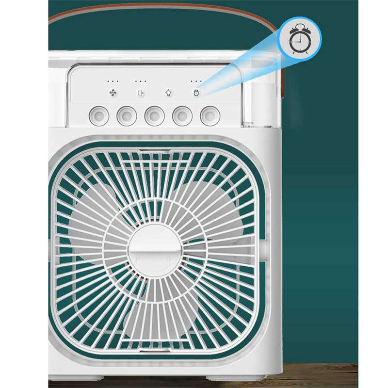 Portable Air Cooler Spray Fan Desktop Mini Air Conditioner Humidifier