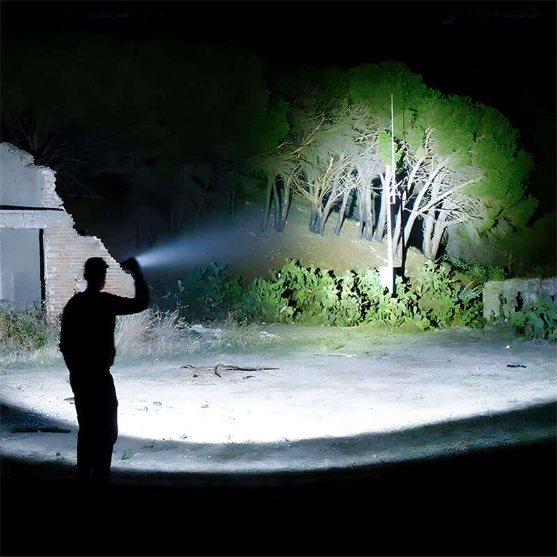 Outdoor Portable Camping Travel Safety Lamp Rechargeable Emergency Flashlight Waterproof Lamp