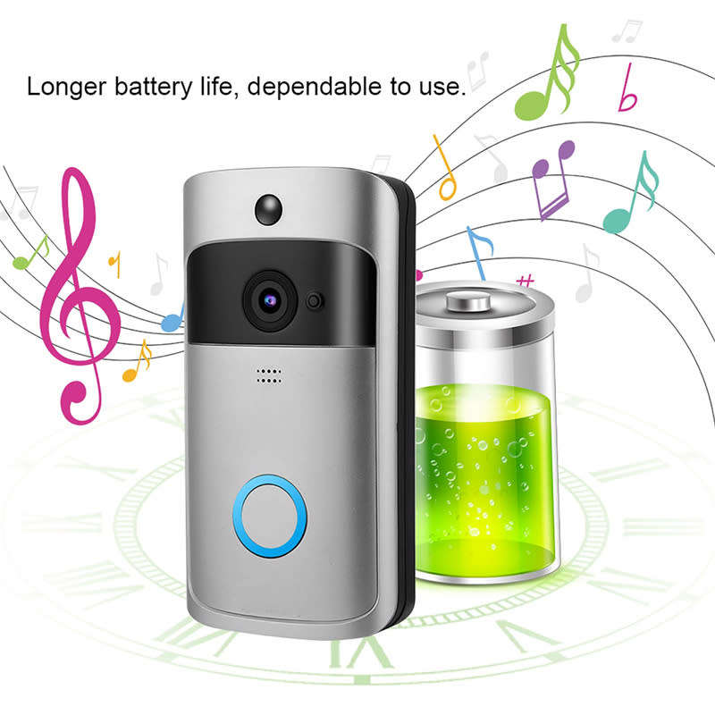 HD Smart WiFi Video Intercom Wireless Infrared Doorbell Camera