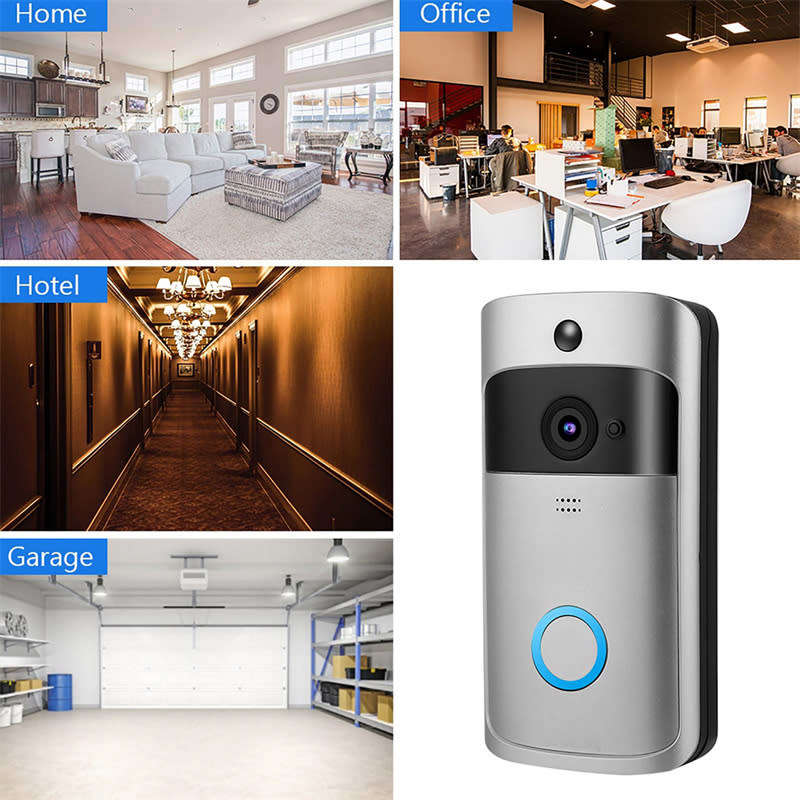 HD Smart WiFi Video Intercom Wireless Infrared Doorbell Camera