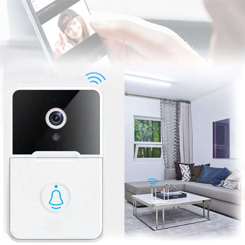 Smart Video Doorbell Video Intercom Wireless Remote Monitoring HD Night Vision Doorbell