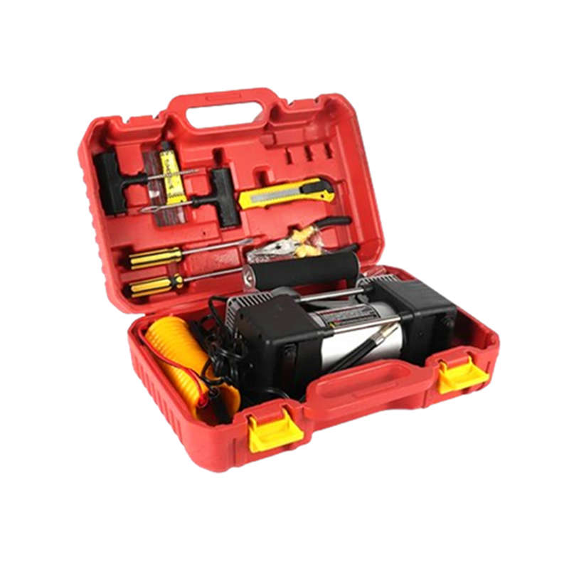 Car Air Compressor 2 Cylinder With Service Tool Air Compressor 12V
