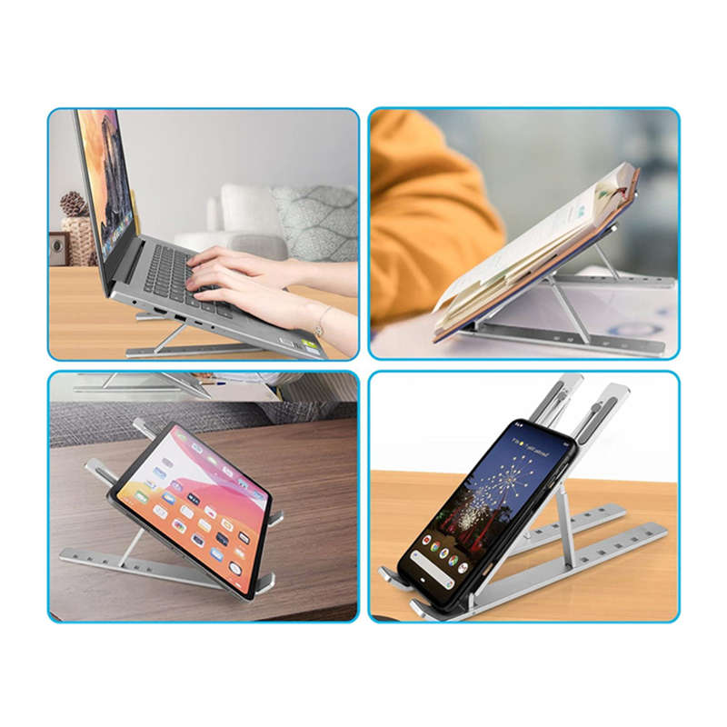 Portable Foldable Fits Laptop Tablet Cooling Stand Under 15.6 Inches