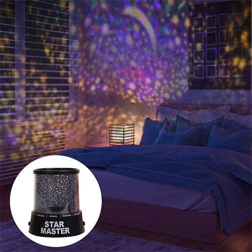 Bedroom Lamp Kids LED Star Master Sky Night Lights Cosmos Starry Projector