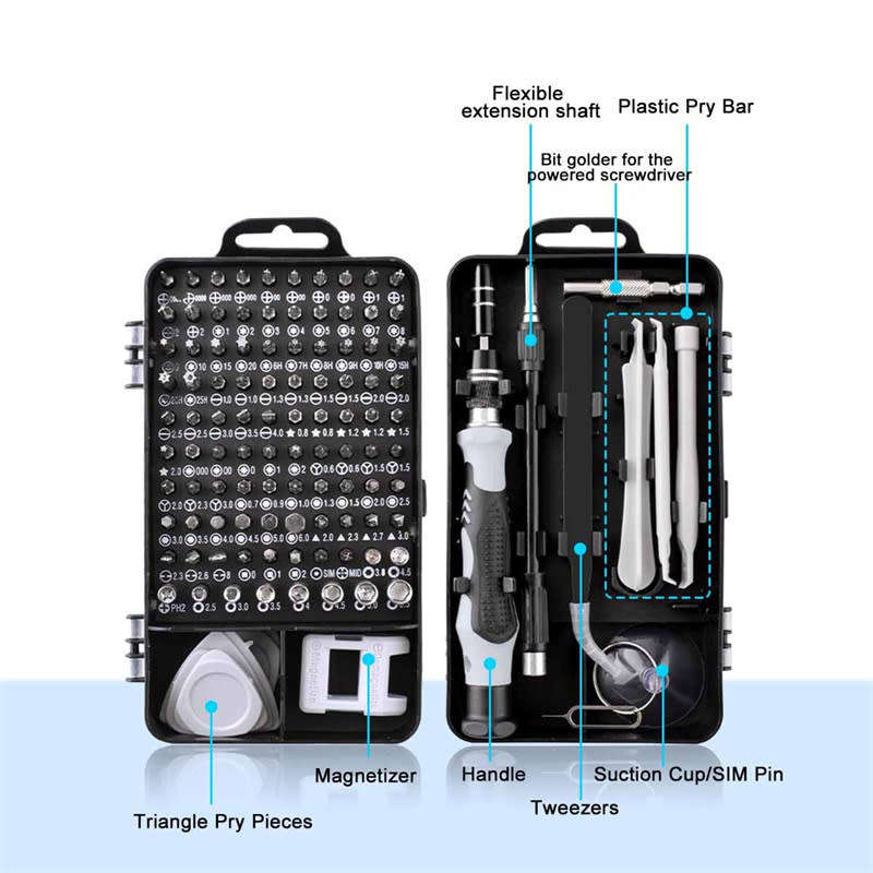 115-in-1 Multifunctional Mobile Phone Repair Tool Disassembly Tool Precision Screwdriver Set