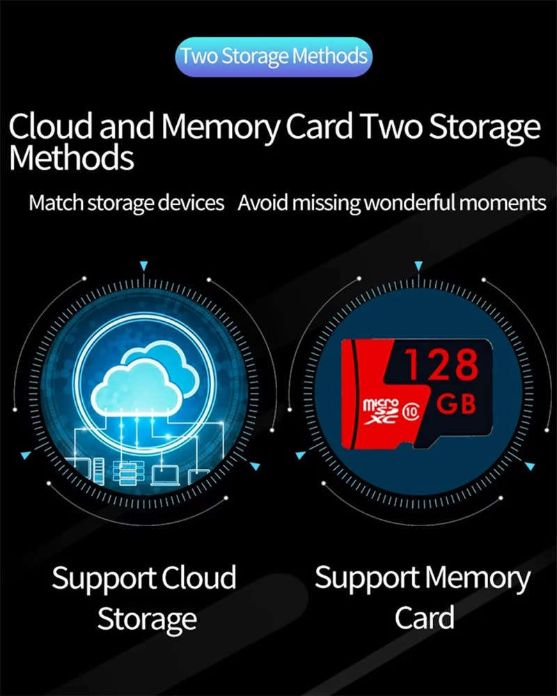 1080P Wireless with Camera and Audio, Intelligent Tracking WIFI Infrared Home Security Baby Monitor