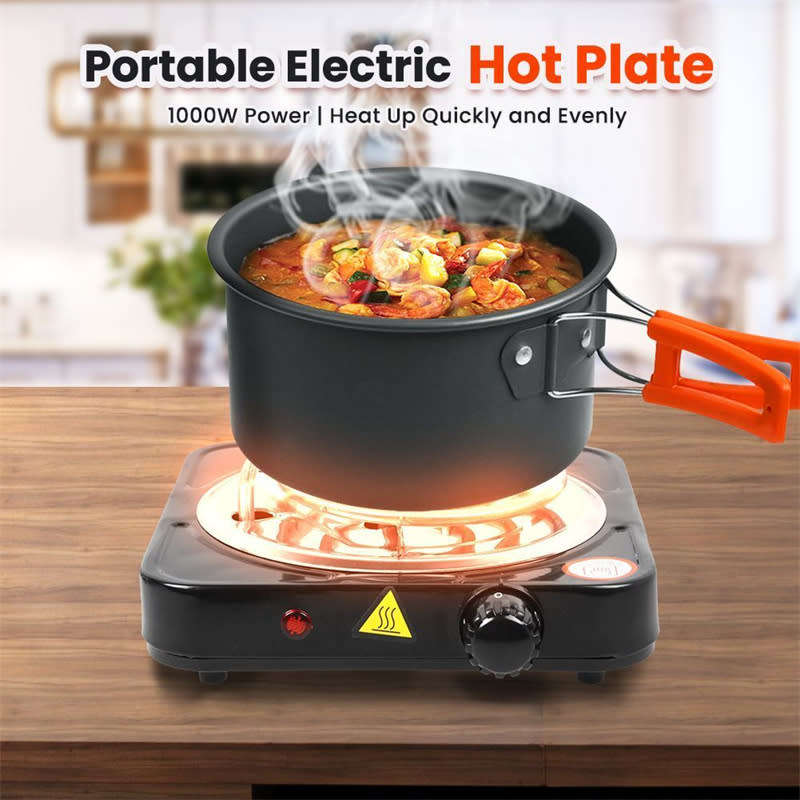 1000w Portable Single Stove Kitchen Electric Stove Range Countertop Cooking Stove