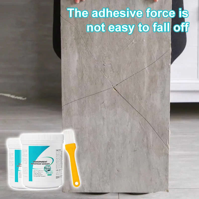 300g Transparent Waterproof With Brush Sealant Outdoor Bathroom Wall Tile Window Leakproof