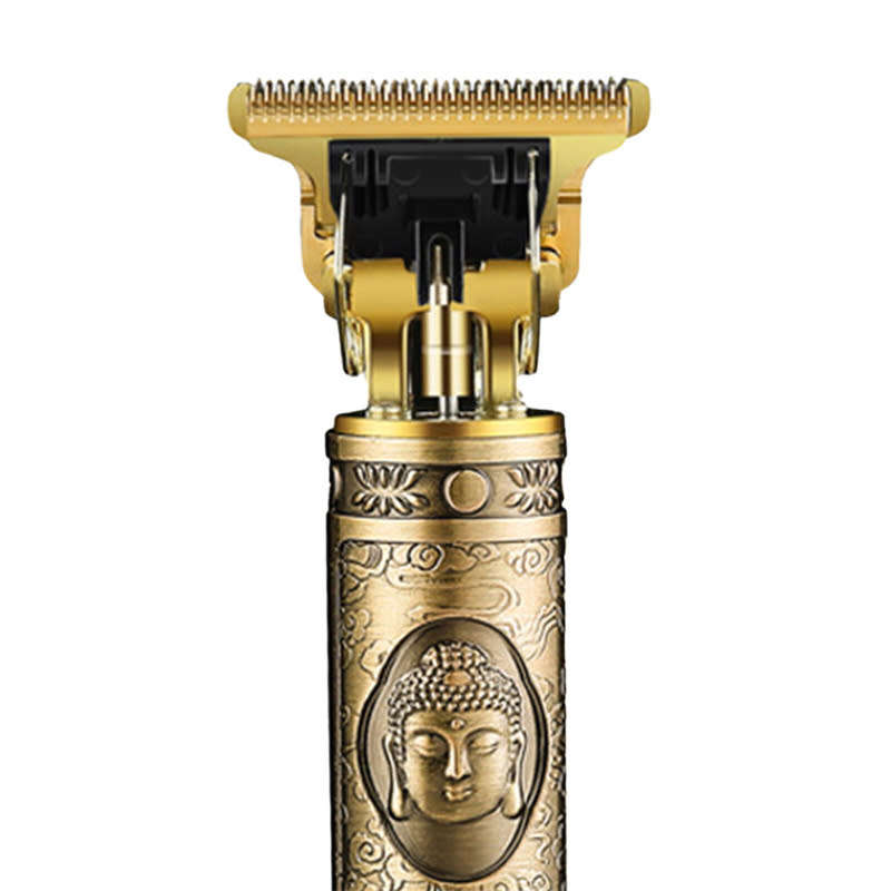 Multifunctional Retro Electric Clipper Salon Hair Design Home Electric Hair Clipper Comfort Grip