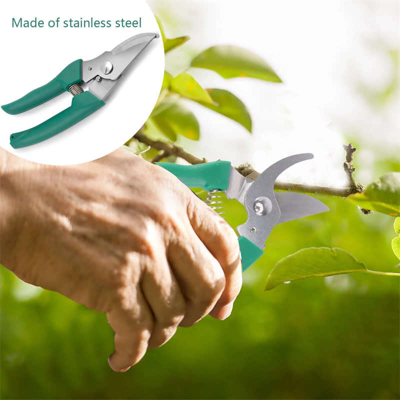 5-Piece Garden Tool Box Set With Portable Carrying Case For Patio Or Indoor Gardening