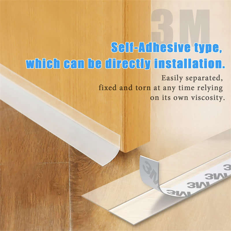 3M Silicone Door Seal Glass Gap Warm Sealing Door Window Weatherproofing Tape