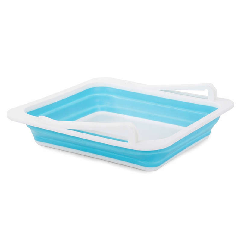 Refrigerator Silicon Foldable Silicone Storage Box Universal Pull-out Drawer