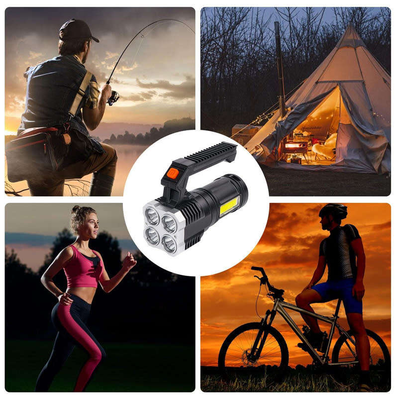 Outdoor Portable Searchlight Long Range High Power Flashlight