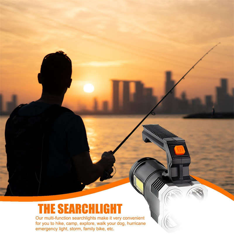 Outdoor Portable Searchlight Long Range High Power Flashlight