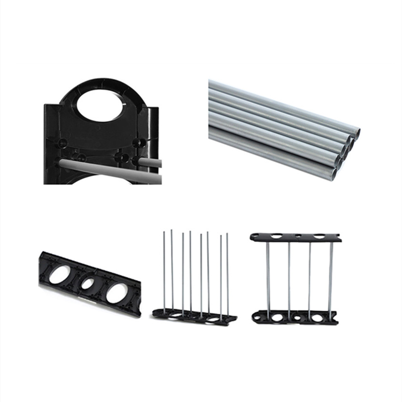 4-Layer Lightweight Plastic Circular Pattern Shoe Rack Shelf Storage Rack