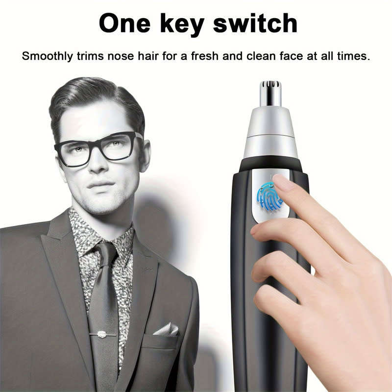 Professional Ear, Nose and Brow Beauty Precision Painless Trimmer No Batteries Required
