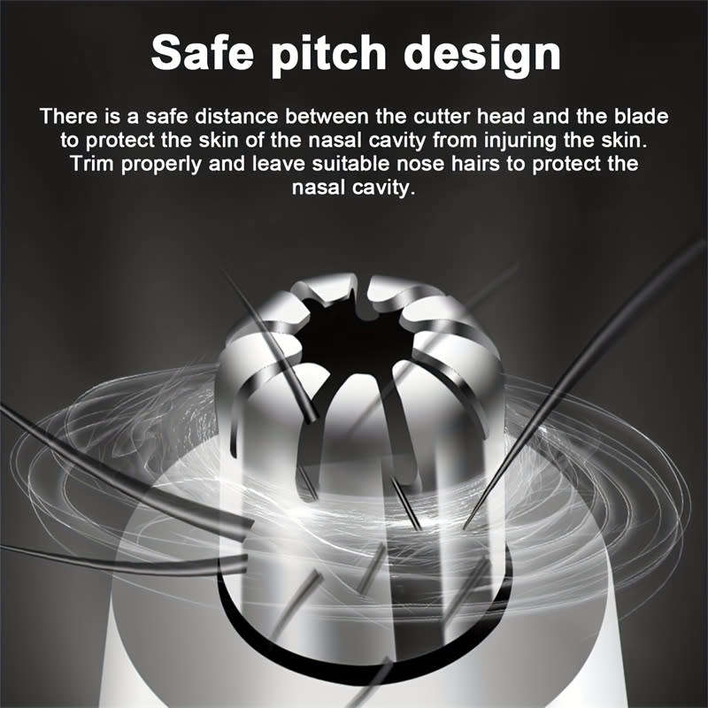 Professional Ear, Nose and Brow Beauty Precision Painless Trimmer No Batteries Required