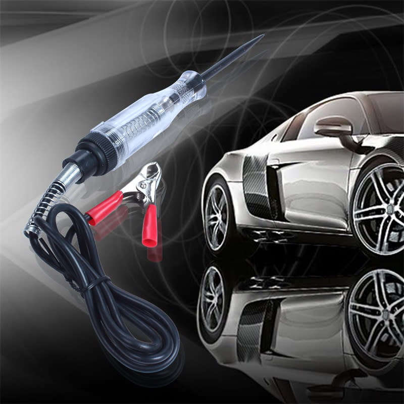 6v 12v 24v DC Electrical Indicator System Circuit Tester Long Probe Continuity Test