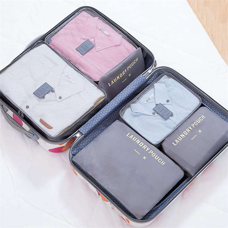 Multifunctional Six Piece Portable Storage Bag Travel Bag