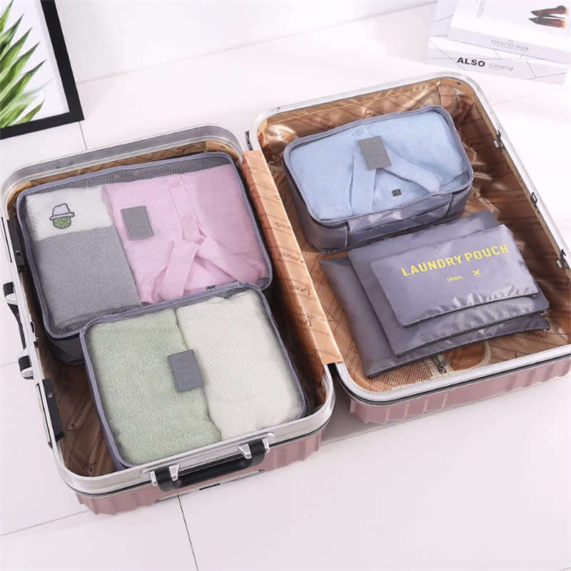 Multifunctional Six Piece Portable Storage Bag Travel Bag