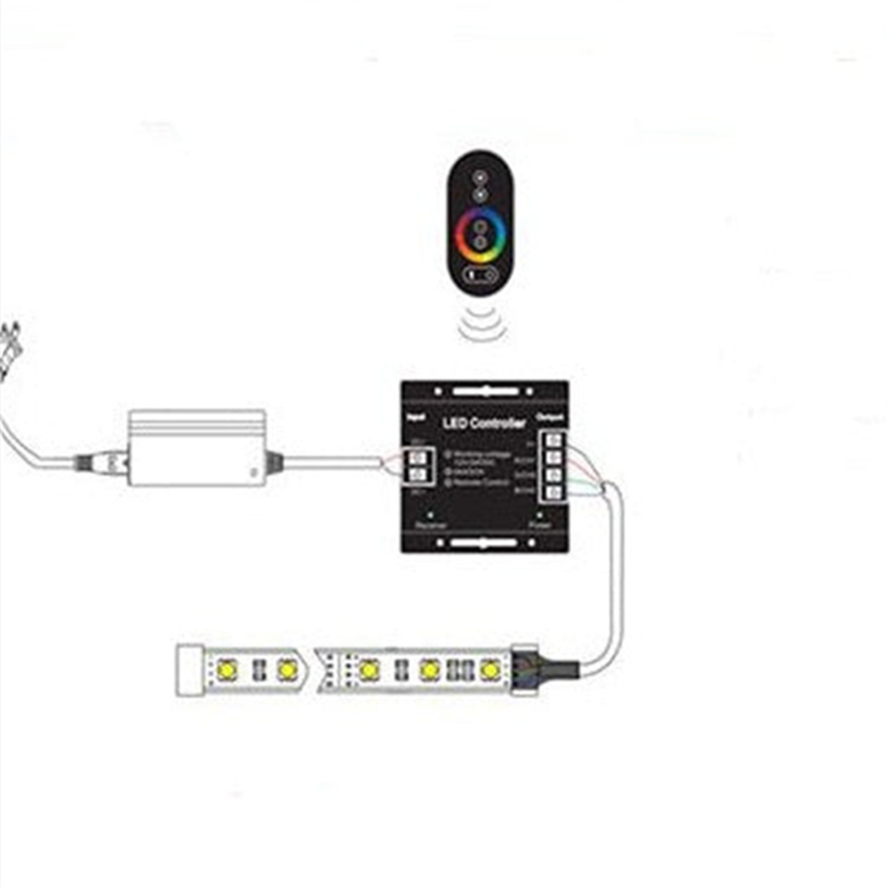 Low Voltage LED 6-Button Touch Controller