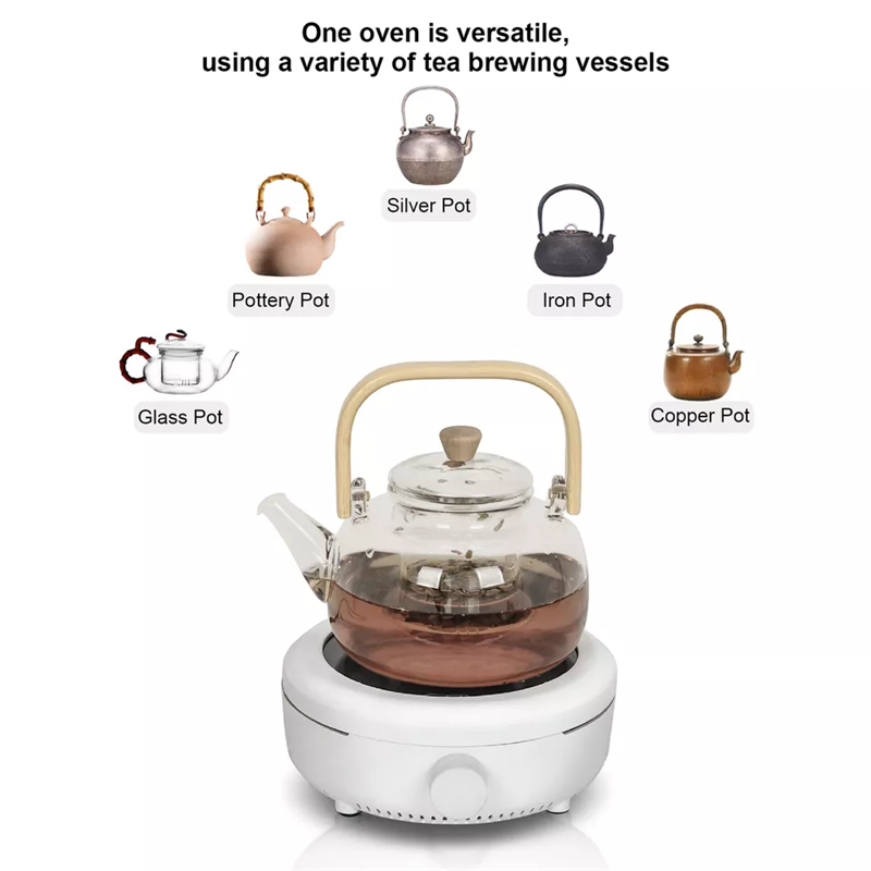 800W Multifunctional Heater Induction Cooker Portable Tea Stove Mini Tea Maker Heating Stove
