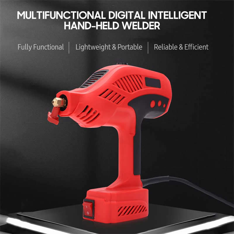 220V Portable DC Welder Multifunctional Handheld Digital Display LCD Welder