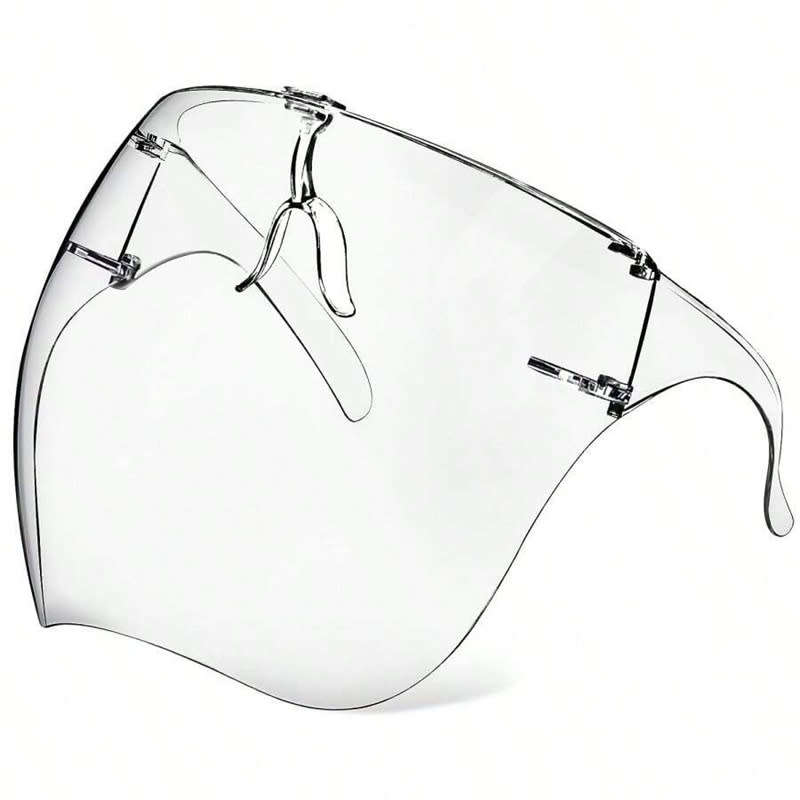Outdoor Cycling Windproof Mask with Glasses Frame, TIKTOK Shooting Props
