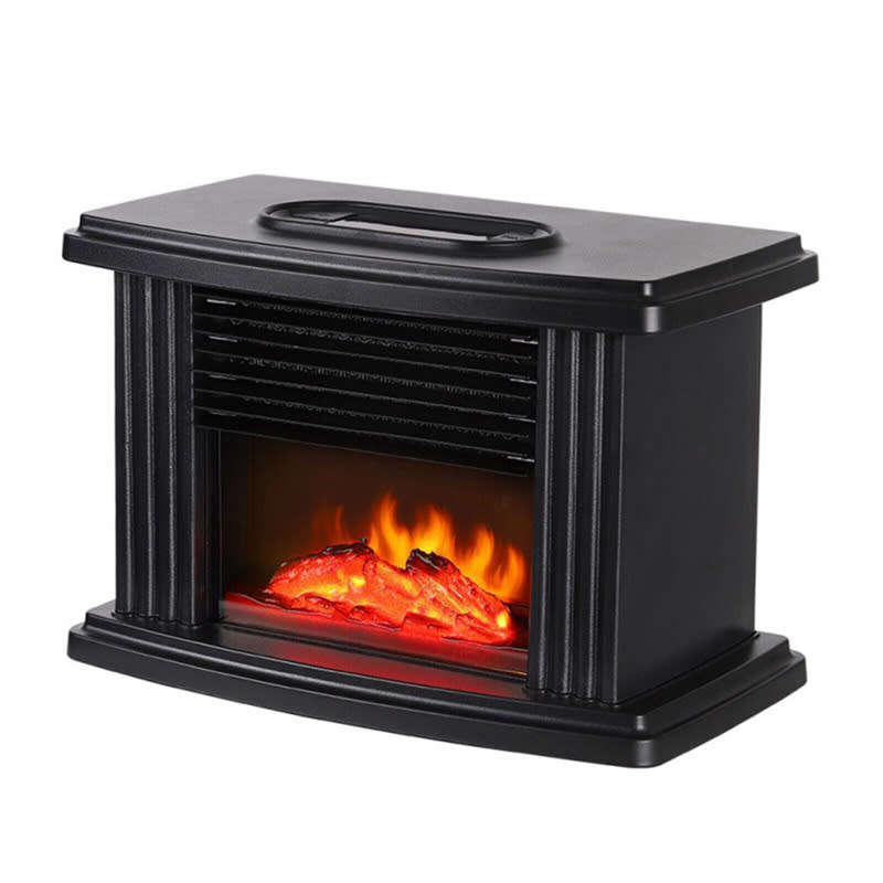 Electric Stove Heater 1000W Mini Portable Electric Fireplace Heater