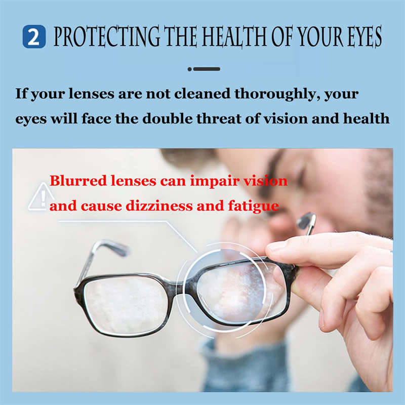 Glasses Anti-Fog Wipes, Pre-Moistened Lens & Screen Cleaning Wipes 100 Pack