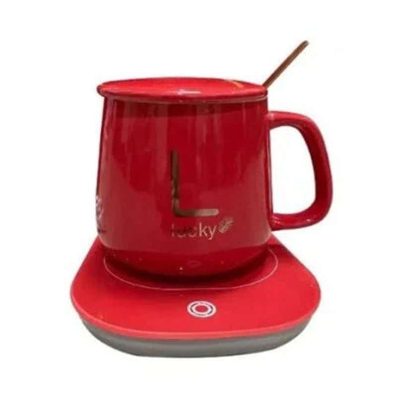 Temperature Control Mug With Smart Heating Coaster