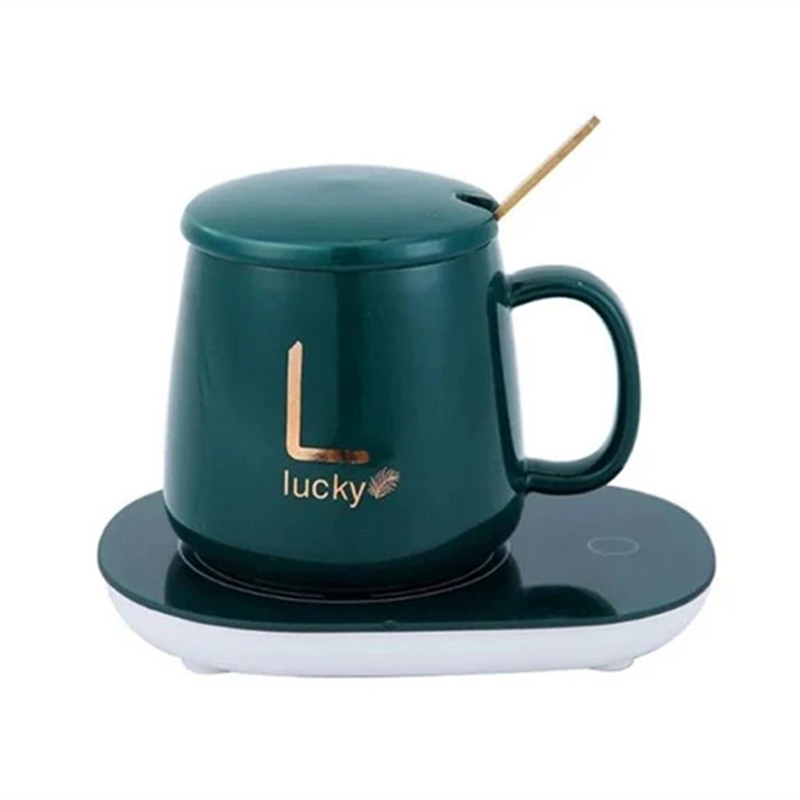 Temperature Control Mug With Smart Heating Coaster