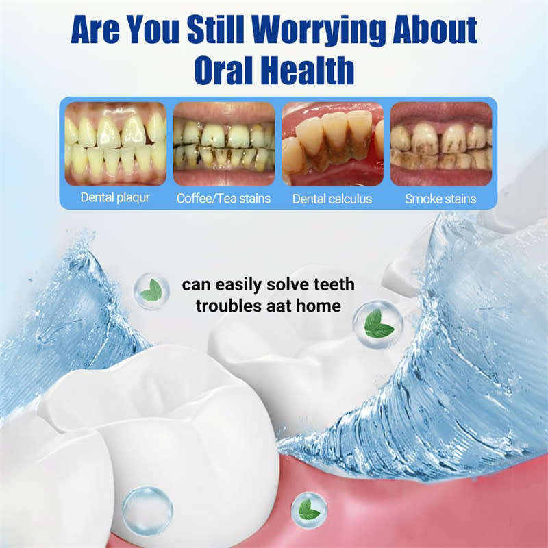 Electric Teeth Cleaner Tartar Removal Tool Rechargeable Teeth Cleaning Kit