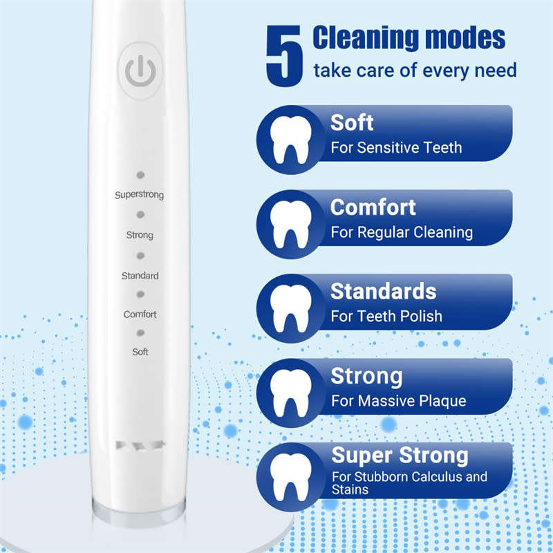 Electric Teeth Cleaner Tartar Removal Tool Rechargeable Teeth Cleaning Kit