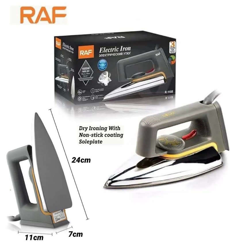 1600W Lightweight Non-stick Soleplate Self-drying Iron