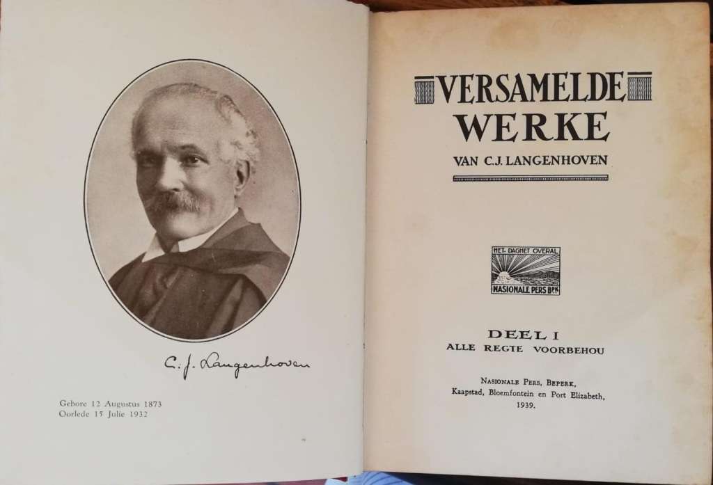 Versamelde Werke - CJ Langenhoven, 1939 - Deel 1 - 14